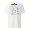 Uncompahgre River, Colorado (Lower Section)  Performance Short Sleeve T Shirt