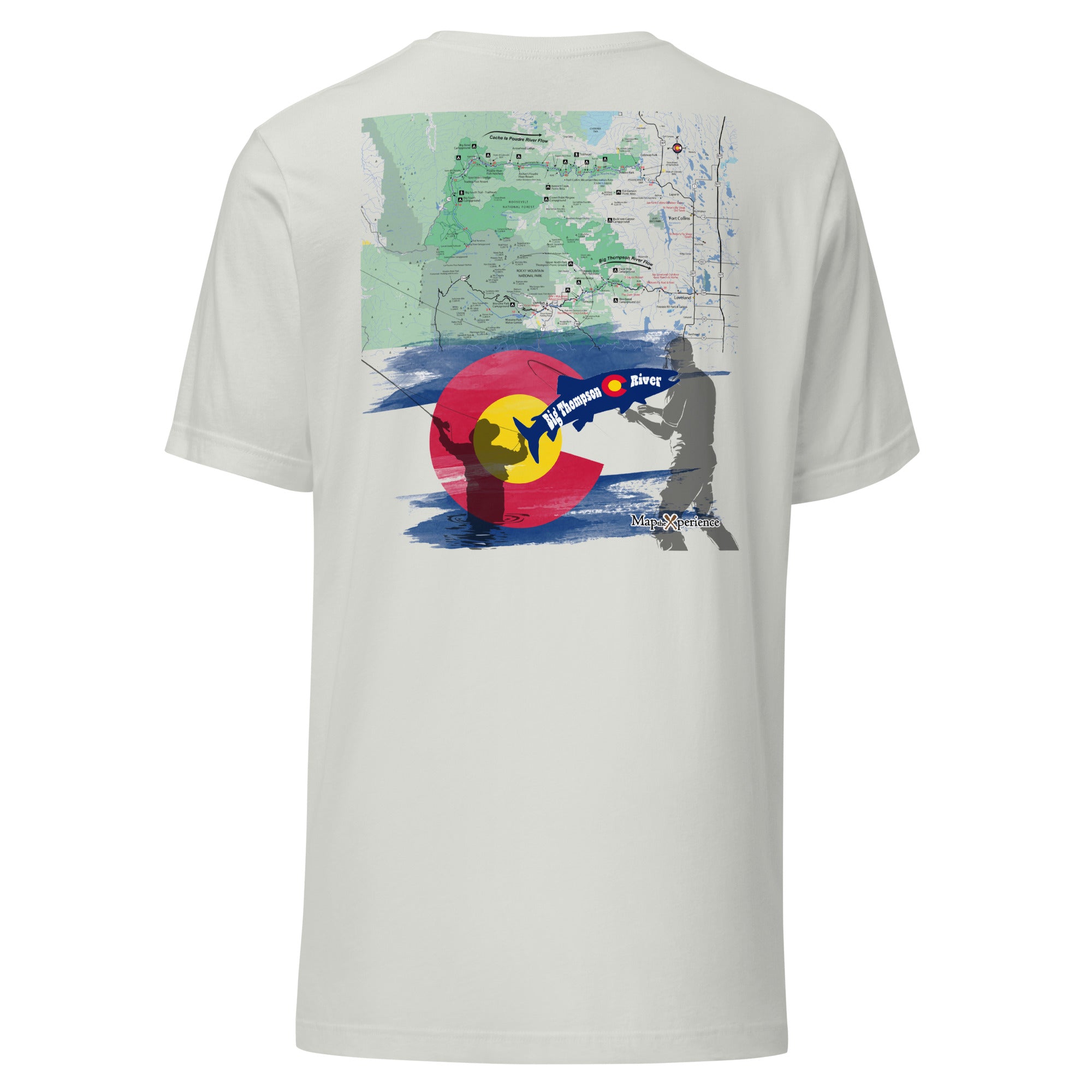 Big Thompson River, Colorado Performance t-shirt