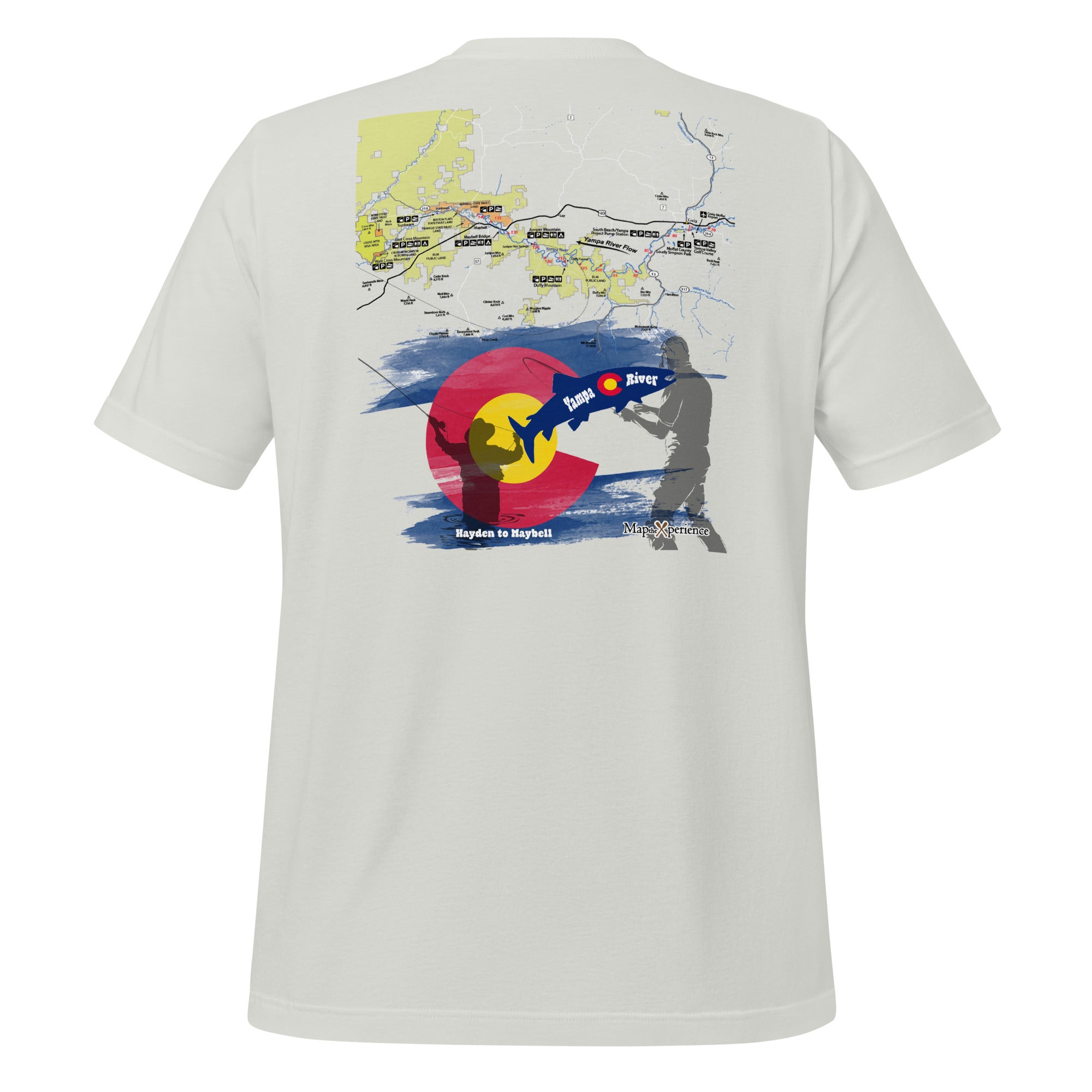 Yampa River Lower, Colorado Performance T-shirt