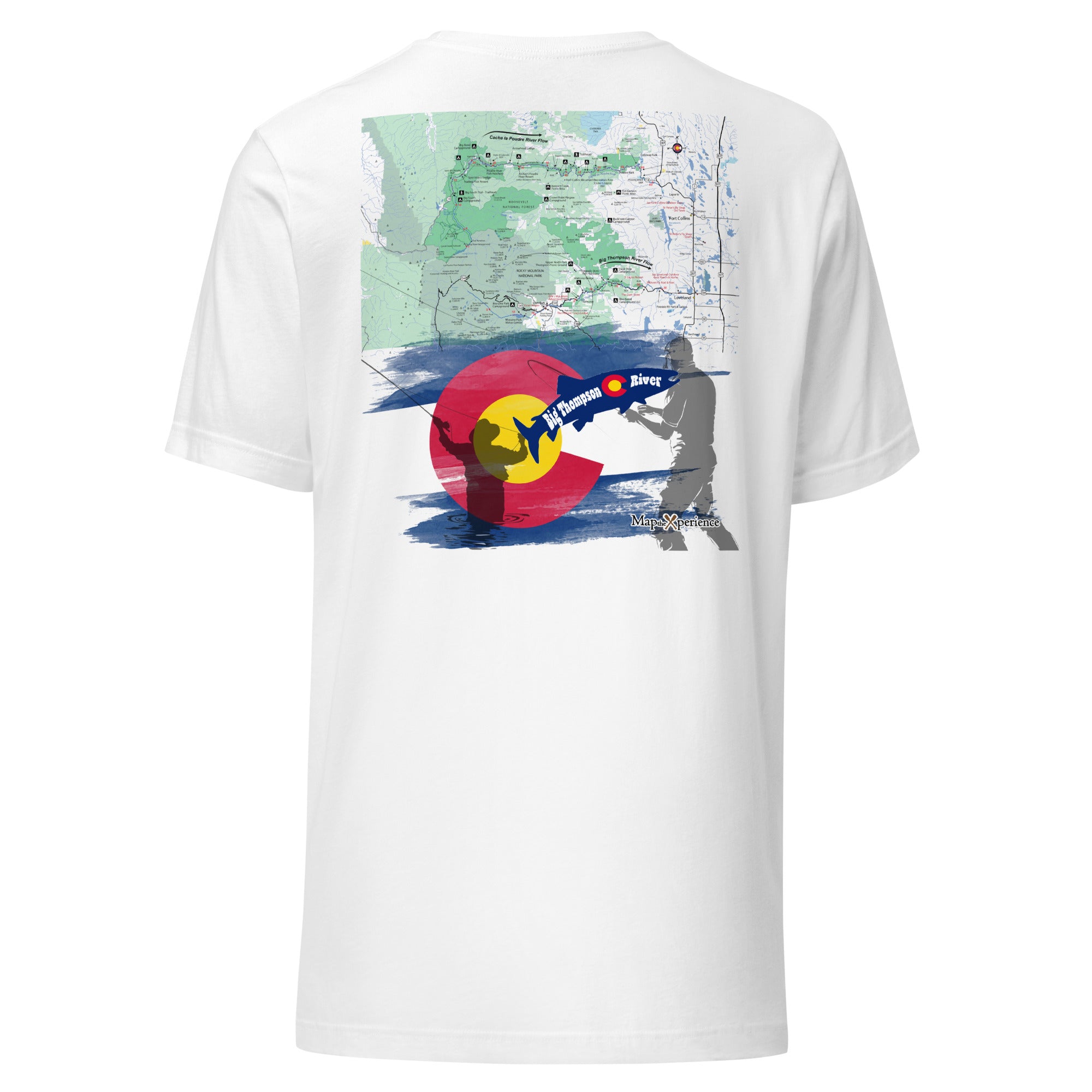 Big Thompson River, Colorado Performance t-shirt