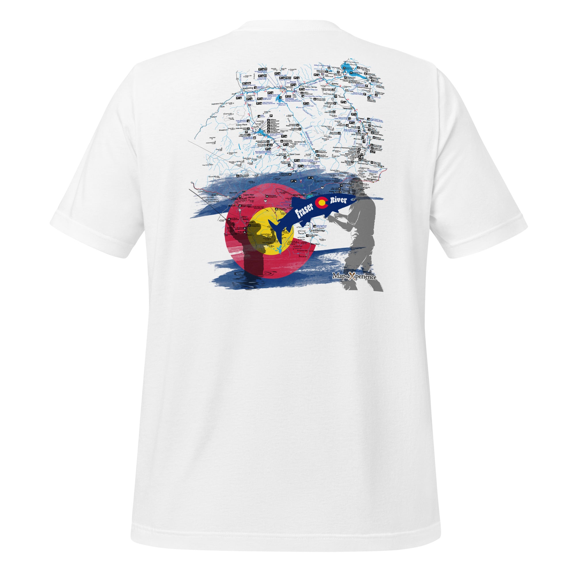Fraser River, Colorado Performance t-shirt
