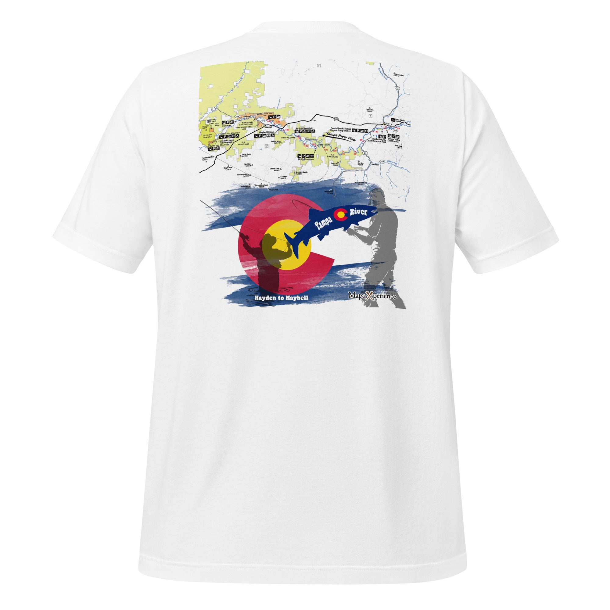 Yampa River Lower, Colorado Performance T-shirt