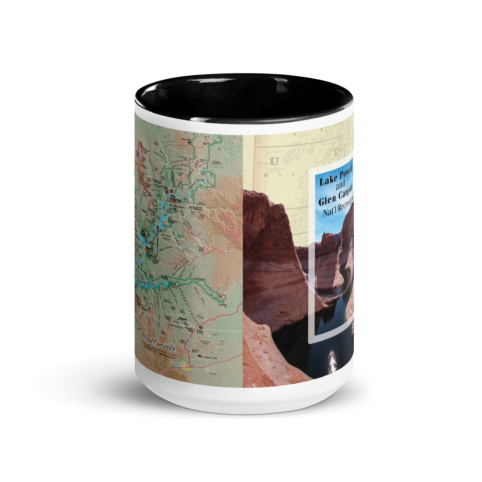 Lake Powell Mug with Black Inside