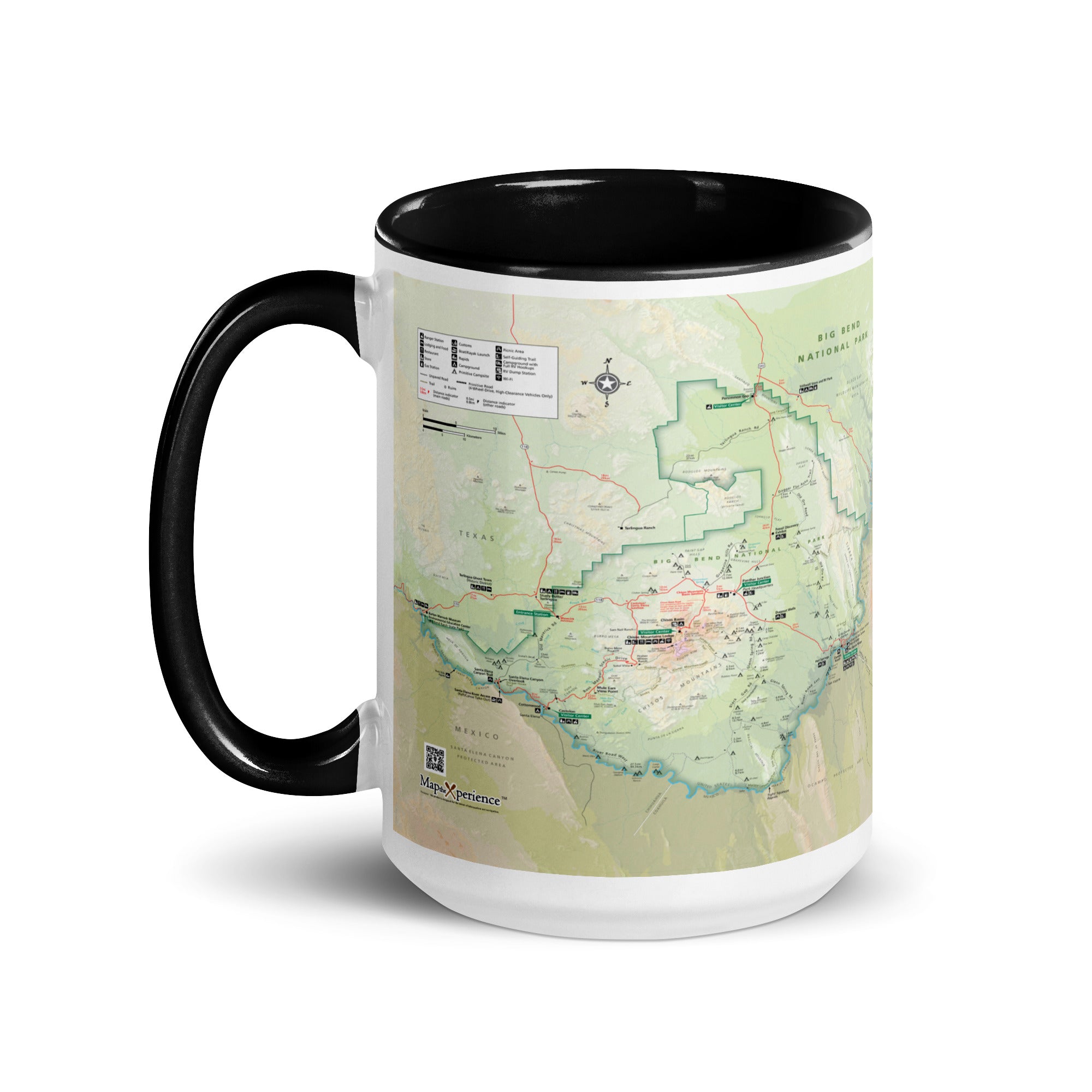 Big Bend National Park Mug with Black Inside