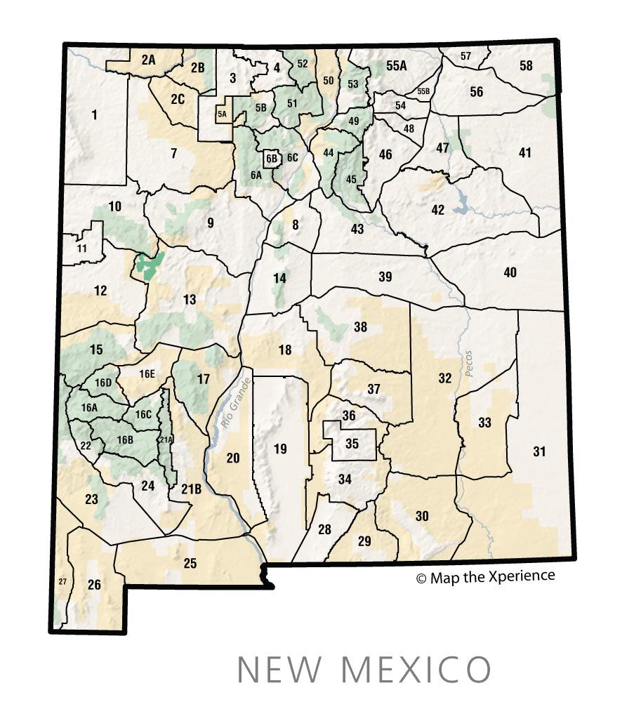 New Mexico GPS Mobile Hunting Maps by mapthexperience.com - mapthexperience.com